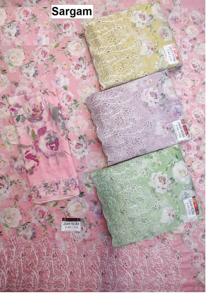 Misha Sargam Prints Jaam Salwar Suits Exporter India