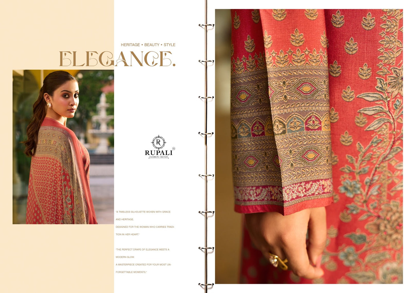 Mishka Rupali Viscose Muslin Pant Style Suits Wholesale