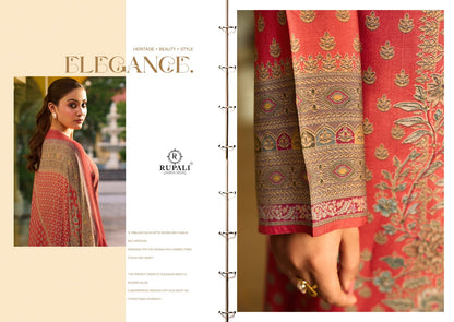 Mishka Rupali Viscose Muslin Pant Style Suits Wholesale