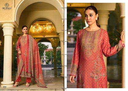 Mishka Rupali Viscose Muslin Pant Style Suits Wholesale