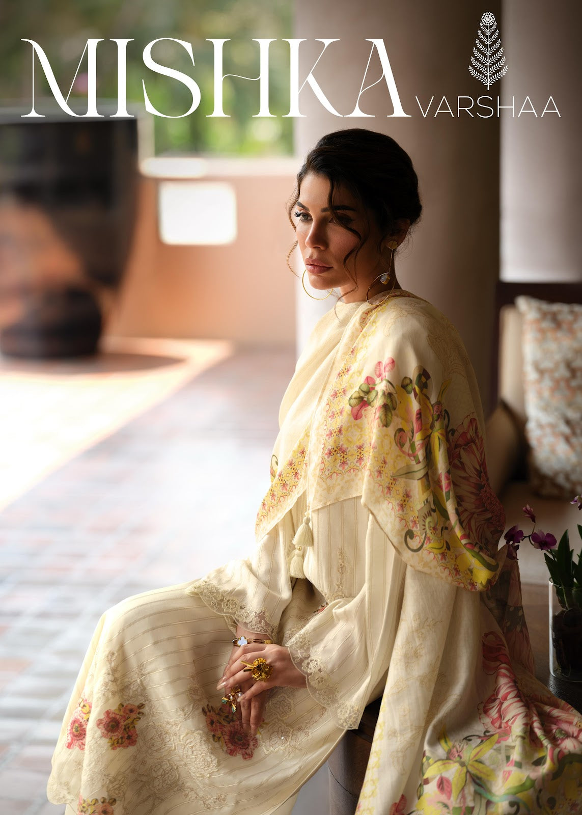 Mishka Varshaa Viscose Muslin Pant Style Suits Wholesale Price