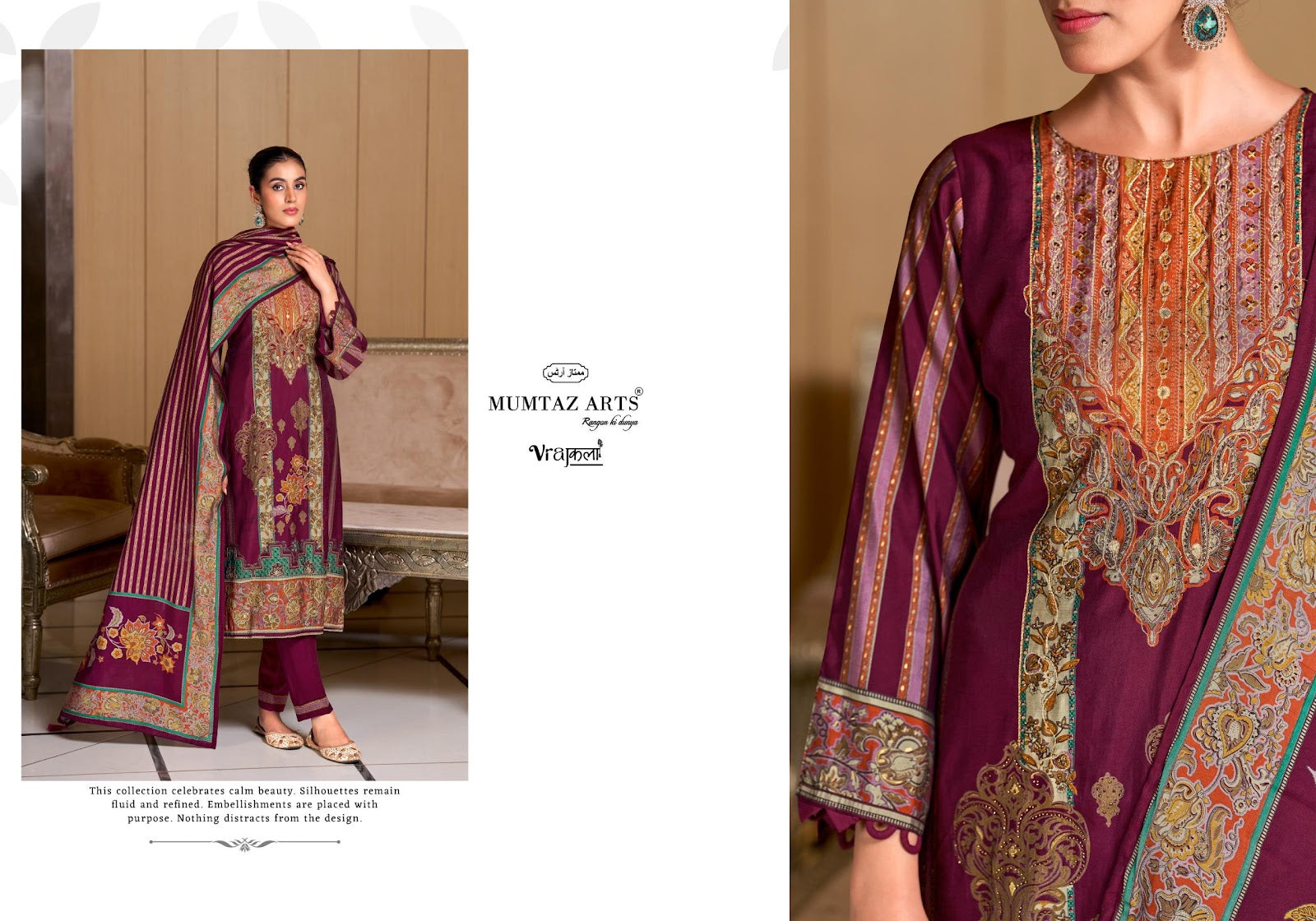 Mishti Moods Mumtaz Arts Viscose Modal Karachi Salwar Suits Exporter Ahmedabad