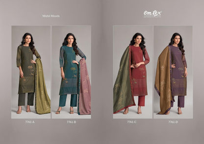 Mishti Moods Omtex Silk Pant Style Suits Exporter