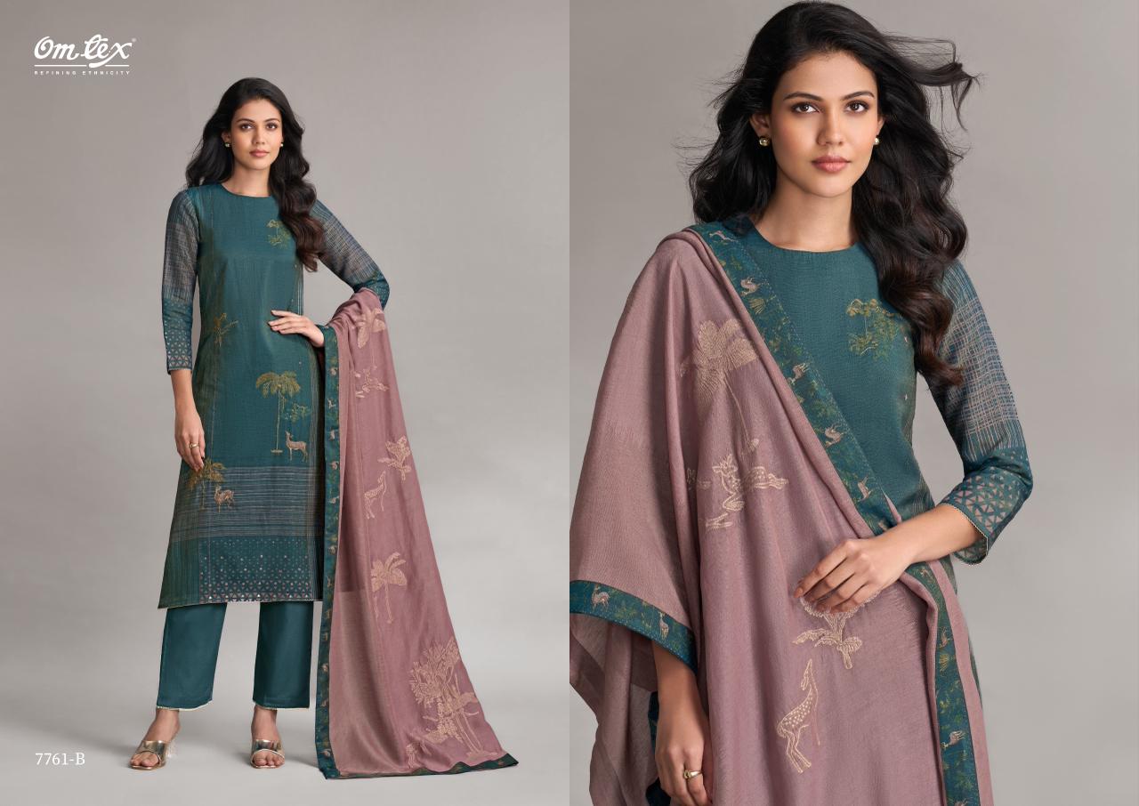 Mishti Moods Omtex Silk Pant Style Suits Exporter