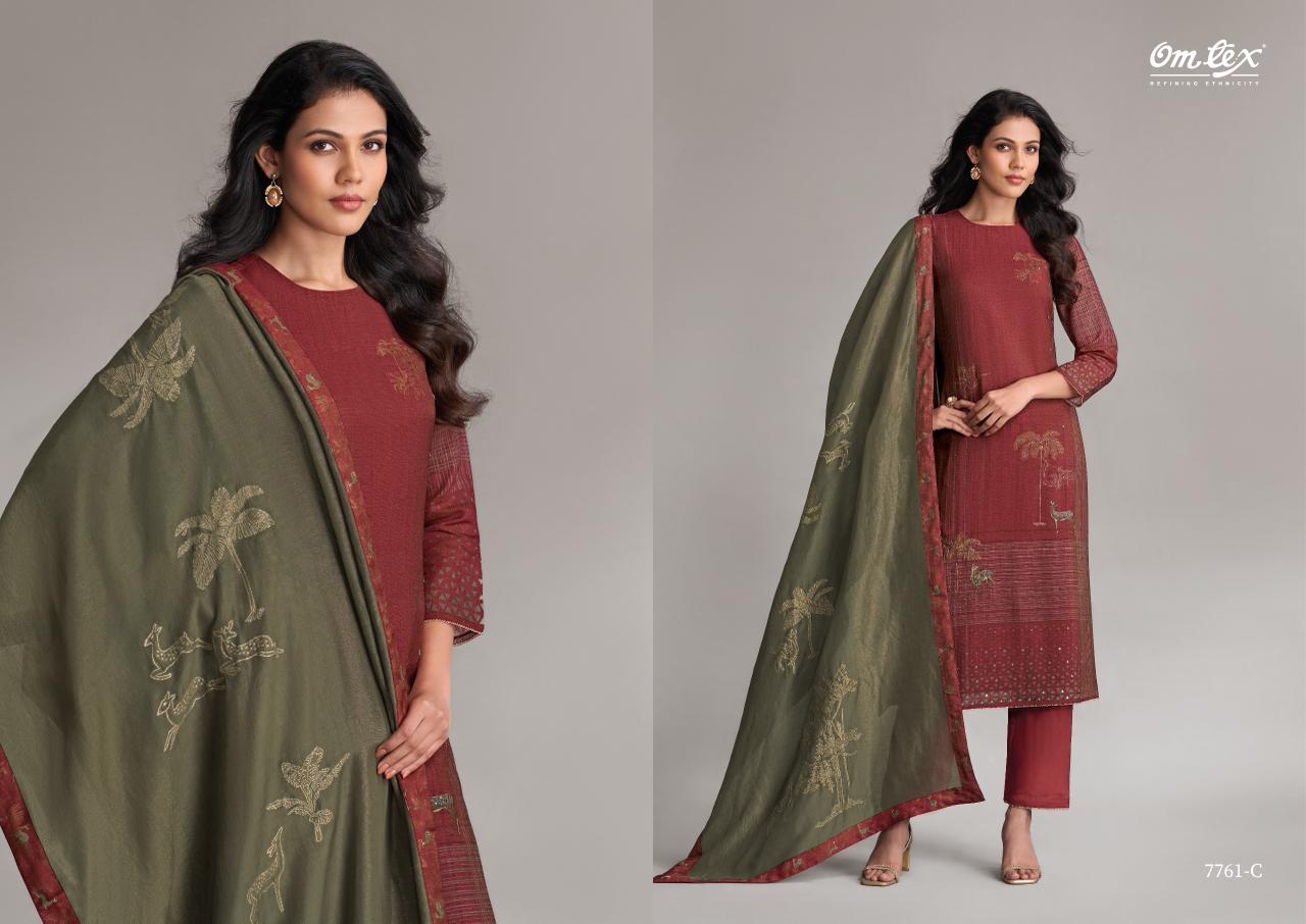 Mishti Moods Omtex Silk Pant Style Suits Exporter