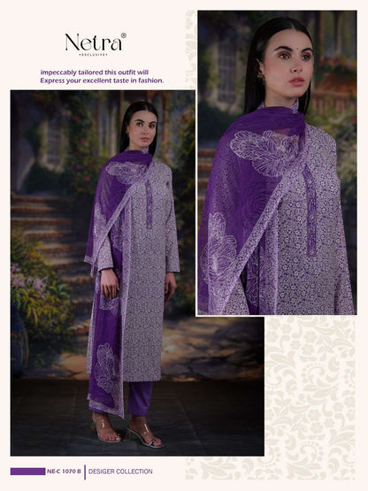 Mishti Netra Premium Cotton Pant Style Suits Wholesaler India