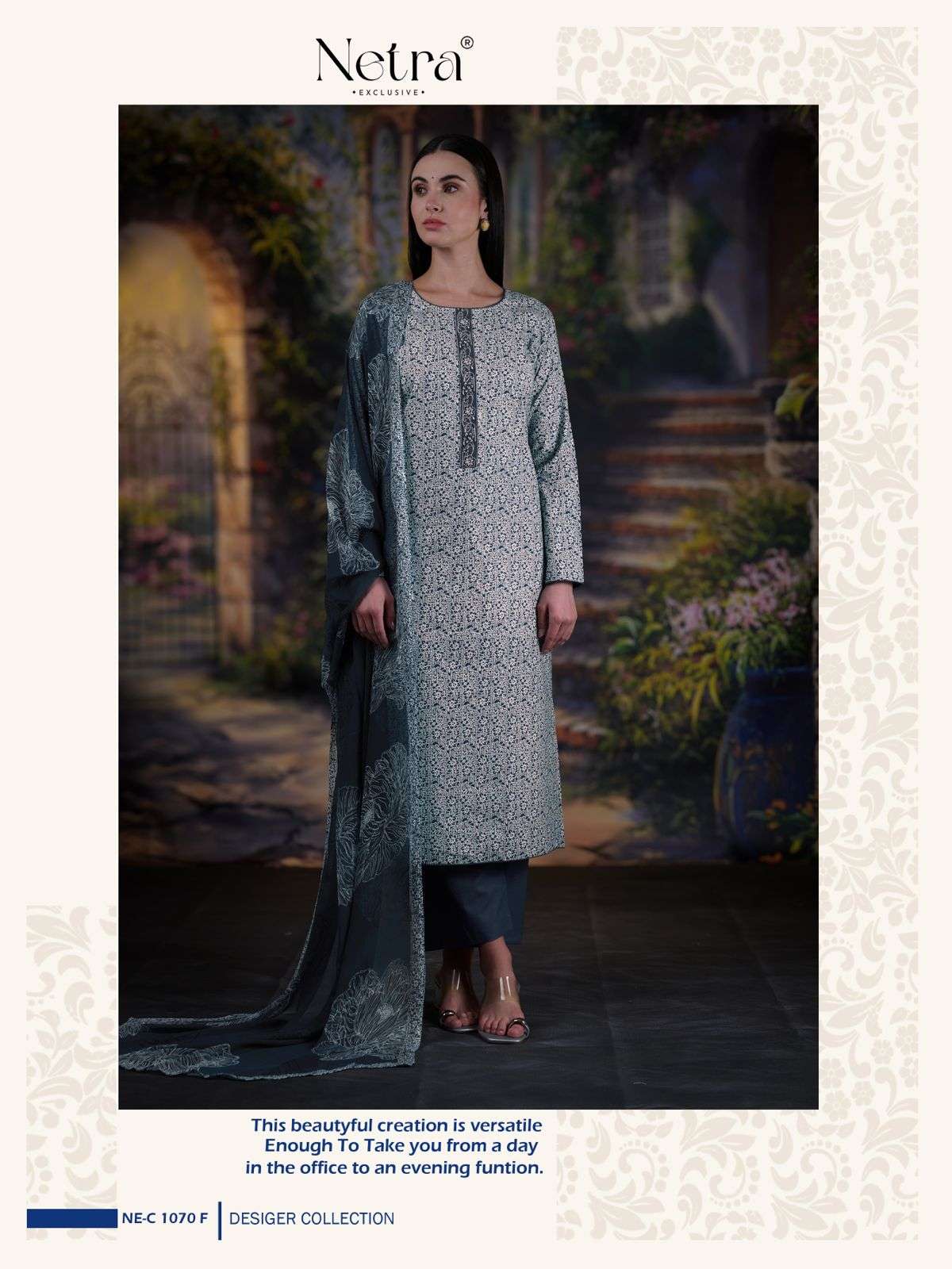 Mishti Netra Premium Cotton Pant Style Suits Wholesaler India