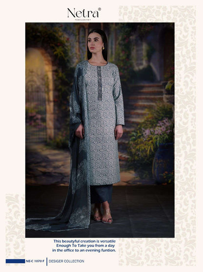 Mishti Netra Premium Cotton Pant Style Suits Wholesaler India