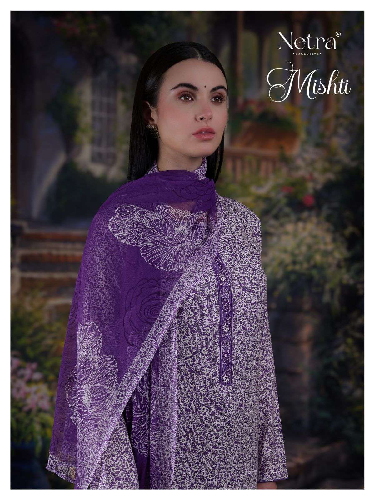 Mishti Netra Premium Cotton Pant Style Suits Wholesaler India
