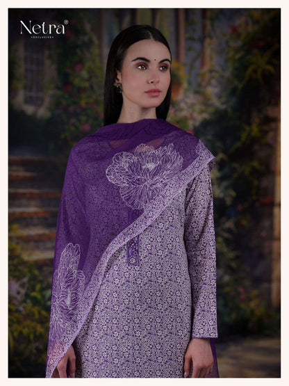 Mishti Netra Premium Cotton Pant Style Suits Wholesaler India