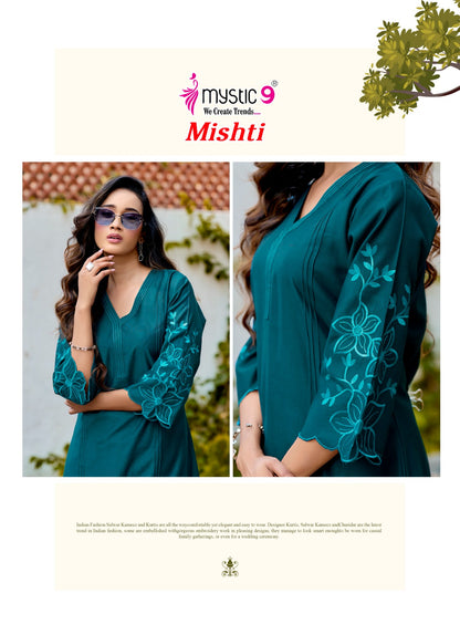 Mishti Vol 1 Mystic 9 Gadwal Co Ord Set Wholesale Rate