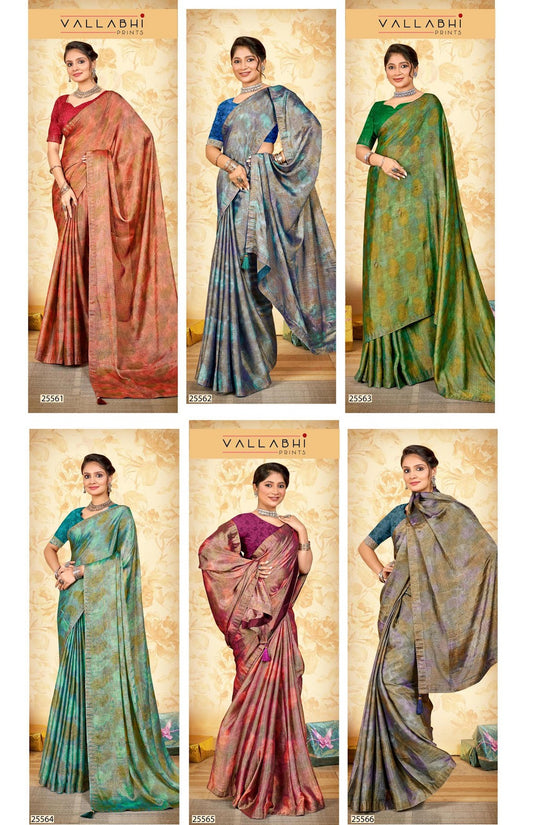 Mishu Vallabhi Prints Brasso Sarees Exporter Gujarat