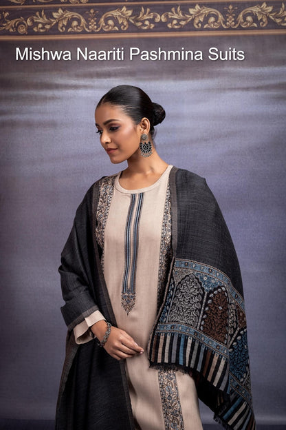 Mishwa Naariti Pashmina Suits Wholesale Price