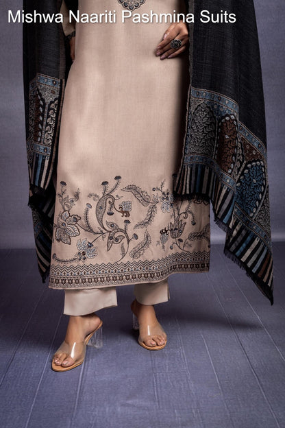 Mishwa Naariti Pashmina Suits Wholesale Price