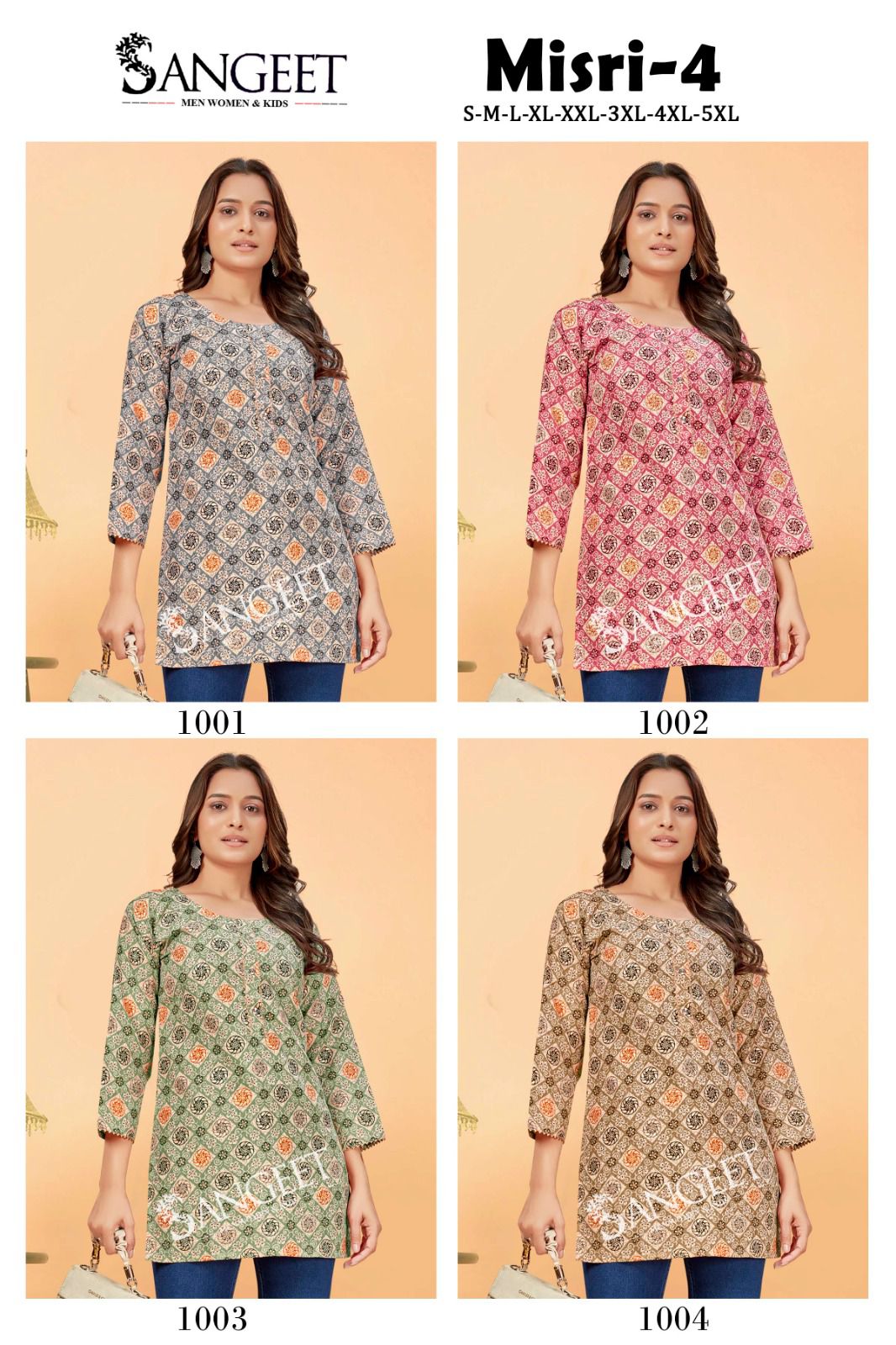 Misri Vol 4 Sangeet Soft Cotton Short Kurtis Wholesaler Gujarat