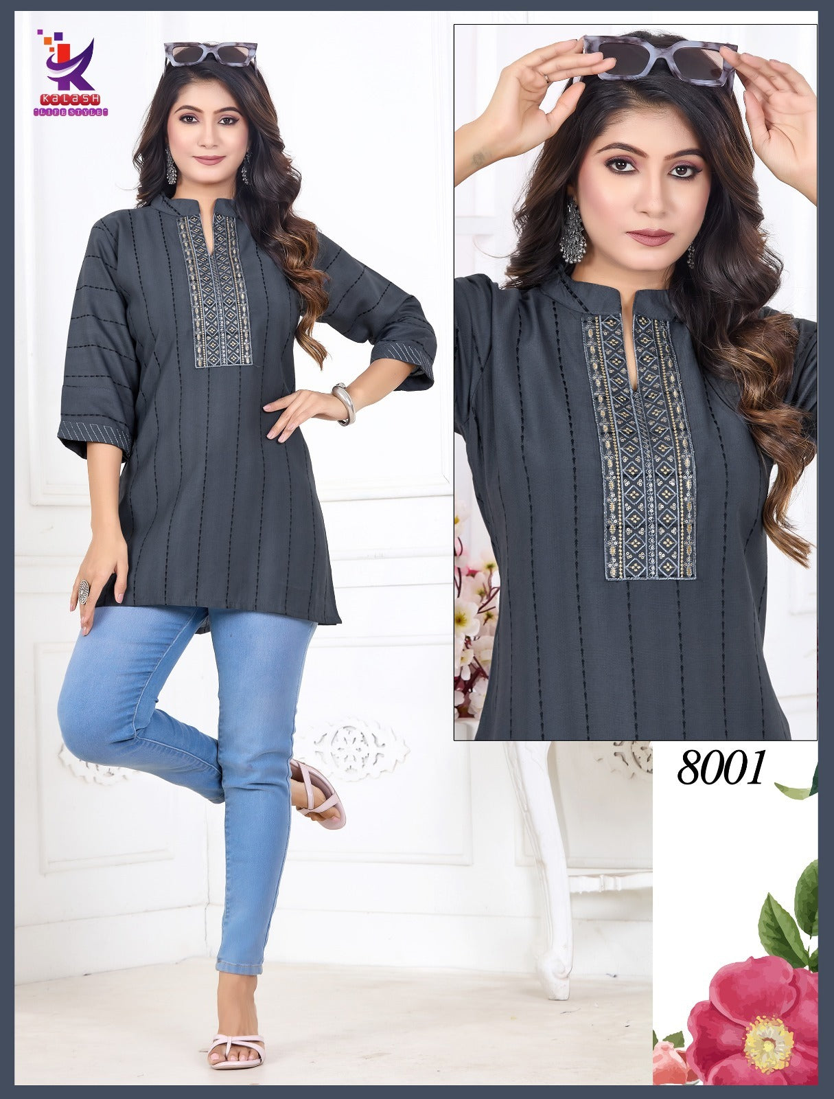Miss Beauty Mlm Kalash Lifestyle Rayon 17Kg Short Kurtis Manufacturer