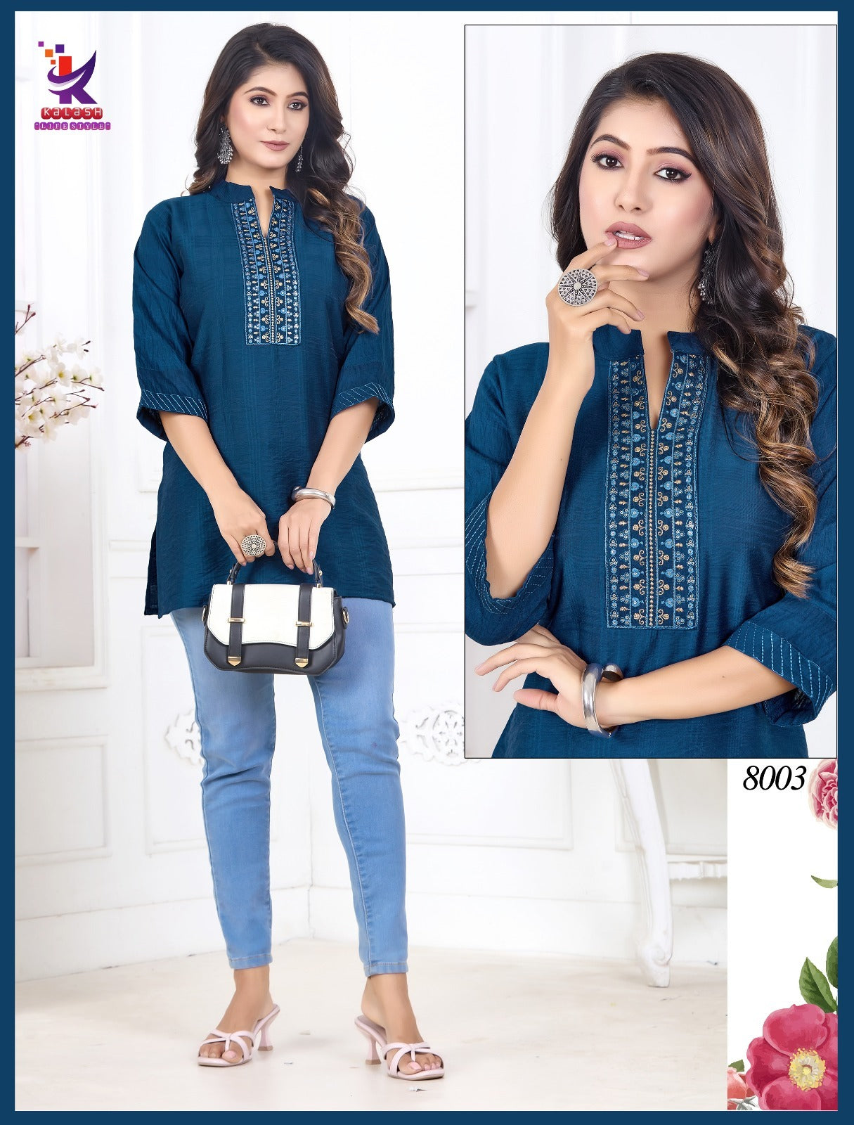 Miss Beauty Mlm Kalash Lifestyle Rayon 17Kg Short Kurtis Manufacturer