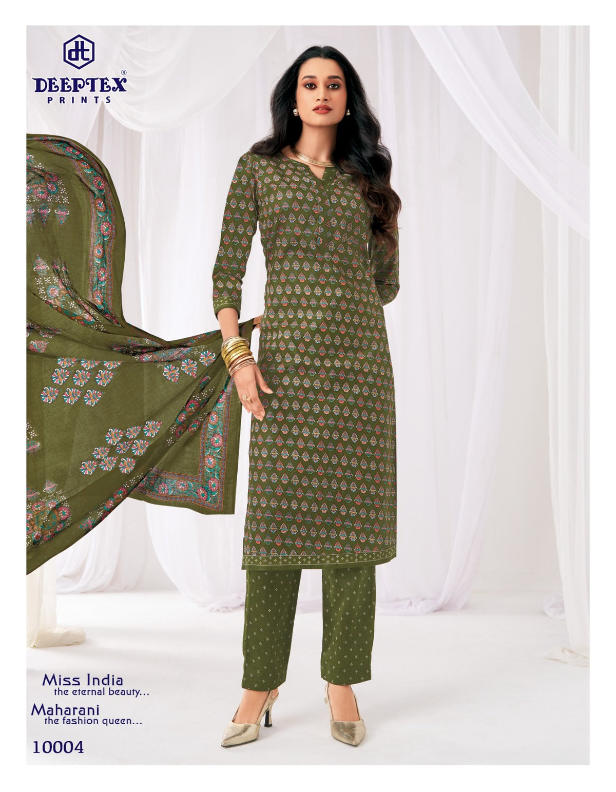 Miss India Vol 100 Deeptex Prints Cotton Dress Material Manufacturer Ahmedabad