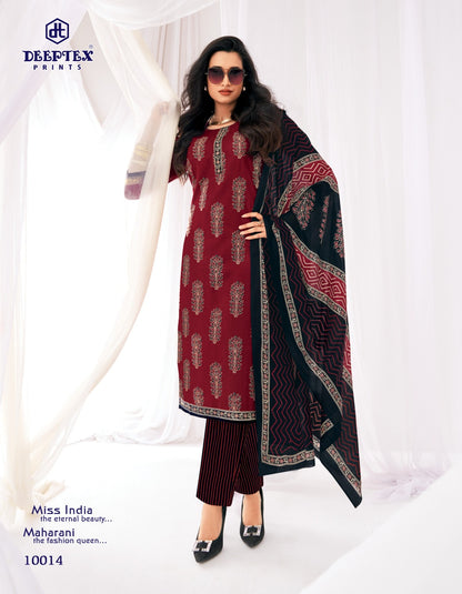 Miss India Vol 100 Deeptex Prints Cotton Dress Material Manufacturer Ahmedabad