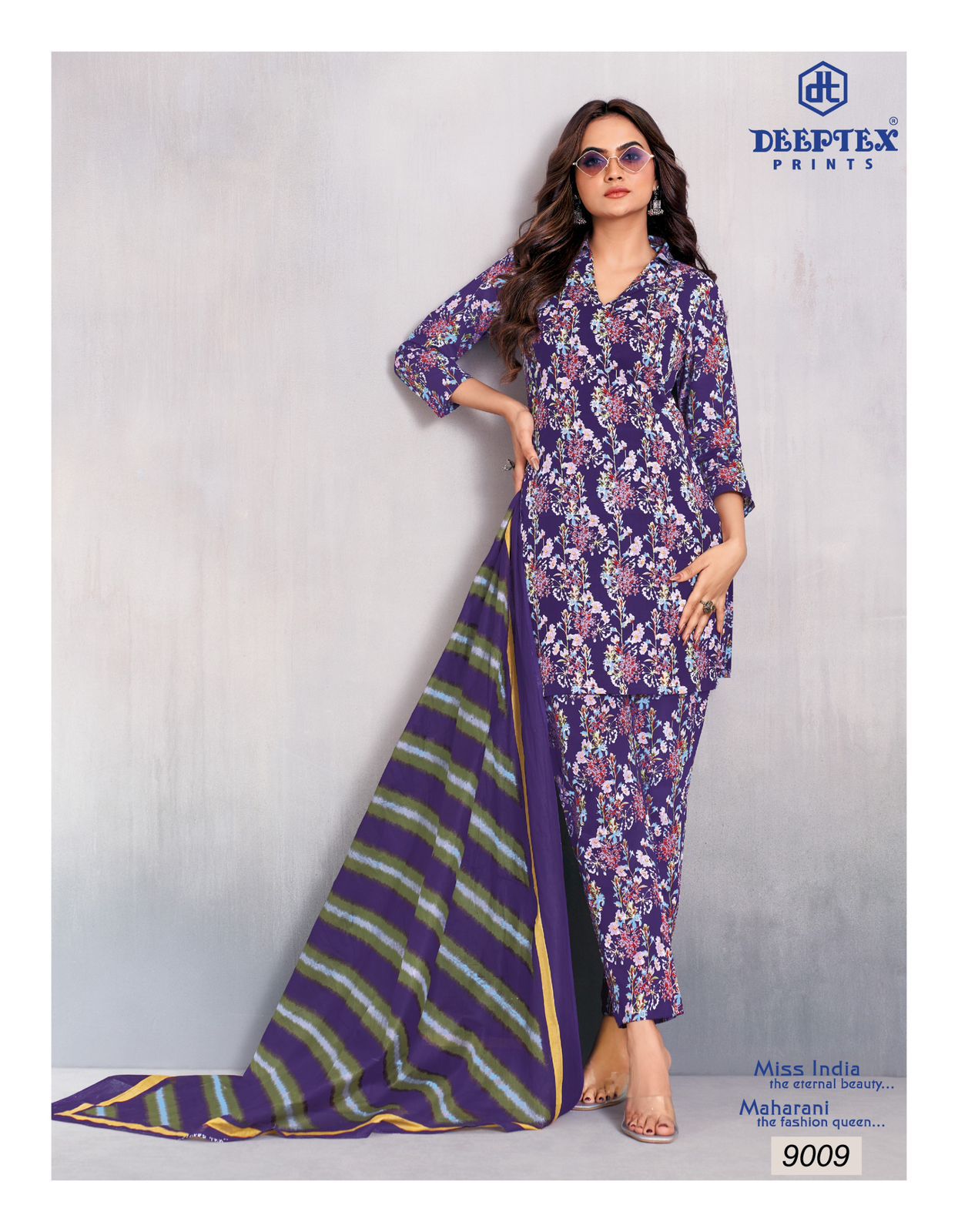 Miss India Vol 90 Deeptex Prints Cotton Dress Material Wholesale Price