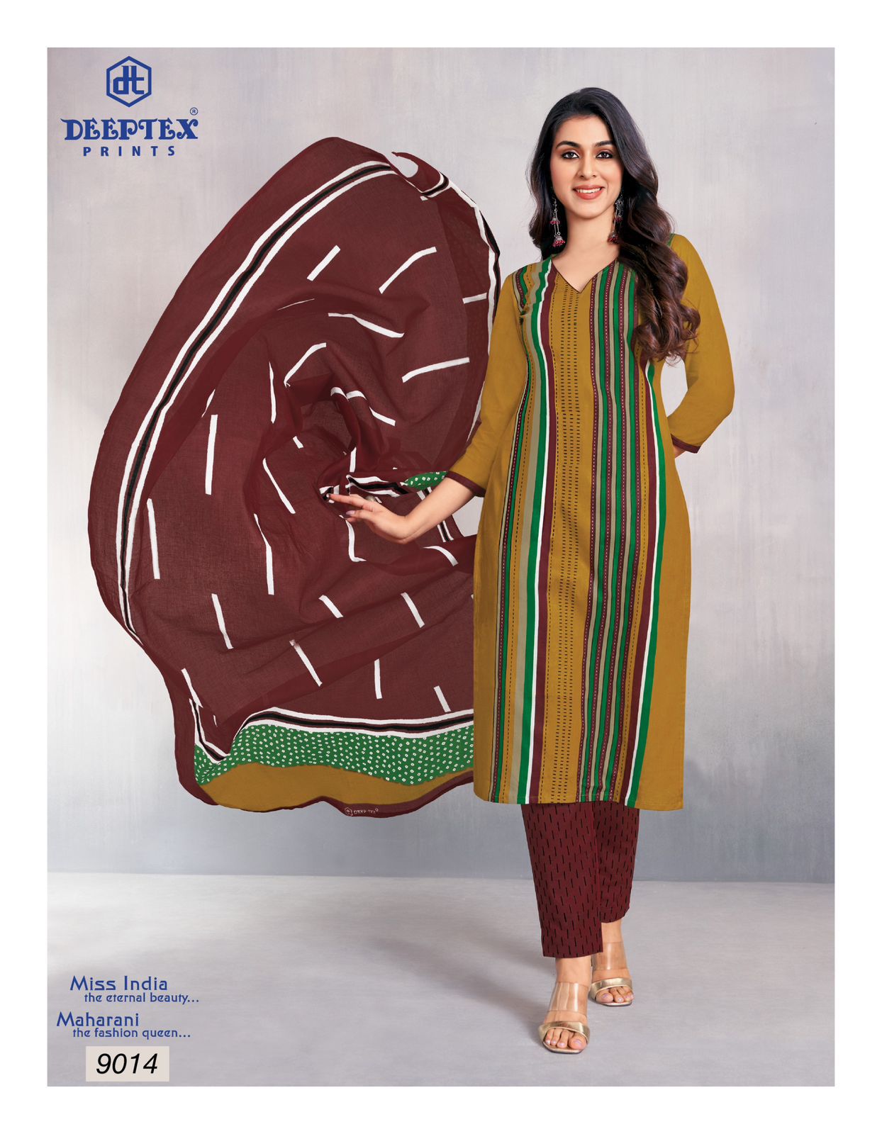 Miss India Vol 90 Deeptex Prints Cotton Dress Material Wholesale Price