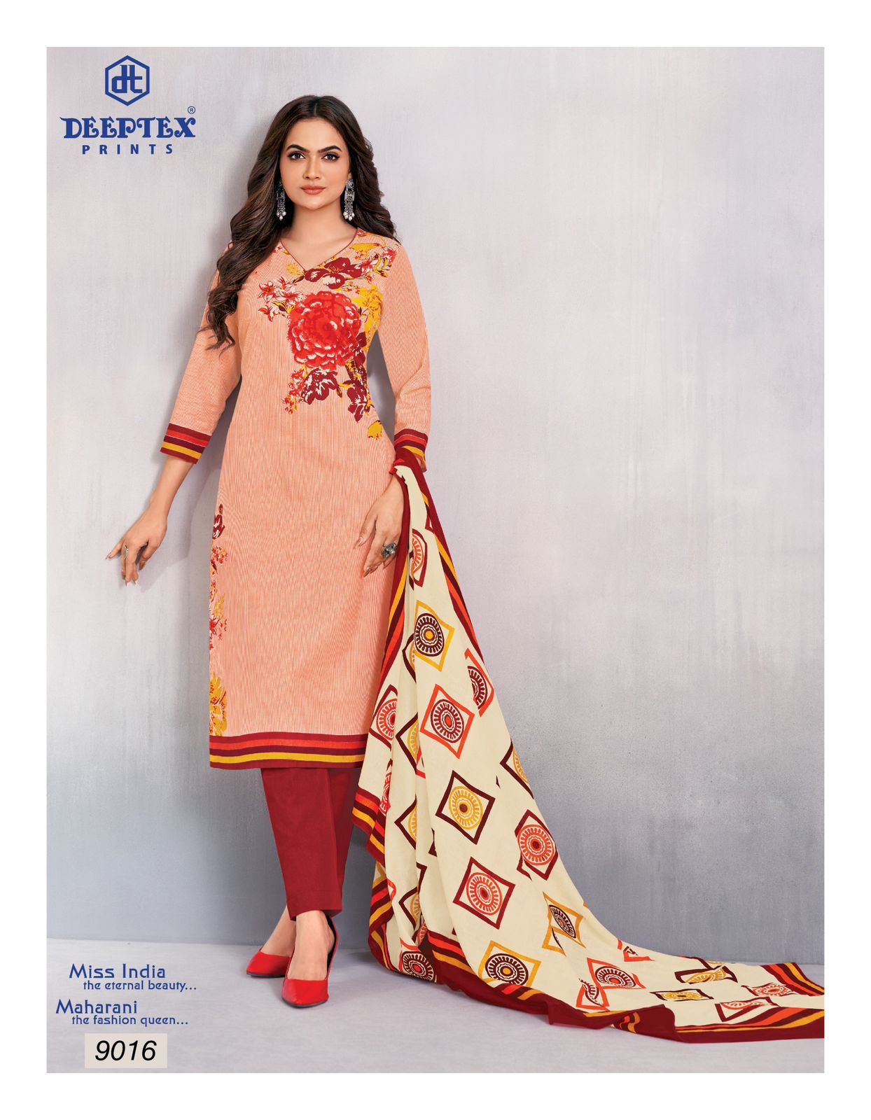 Miss India Vol 90 Deeptex Prints Cotton Dress Material Wholesale Price
