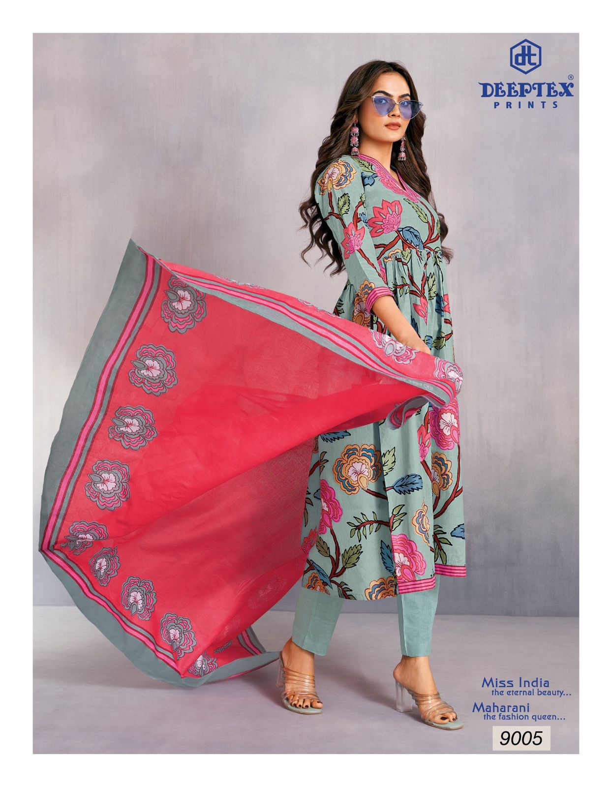 Miss India Vol 90 Deeptex Prints Cotton Dress Material Wholesale Price