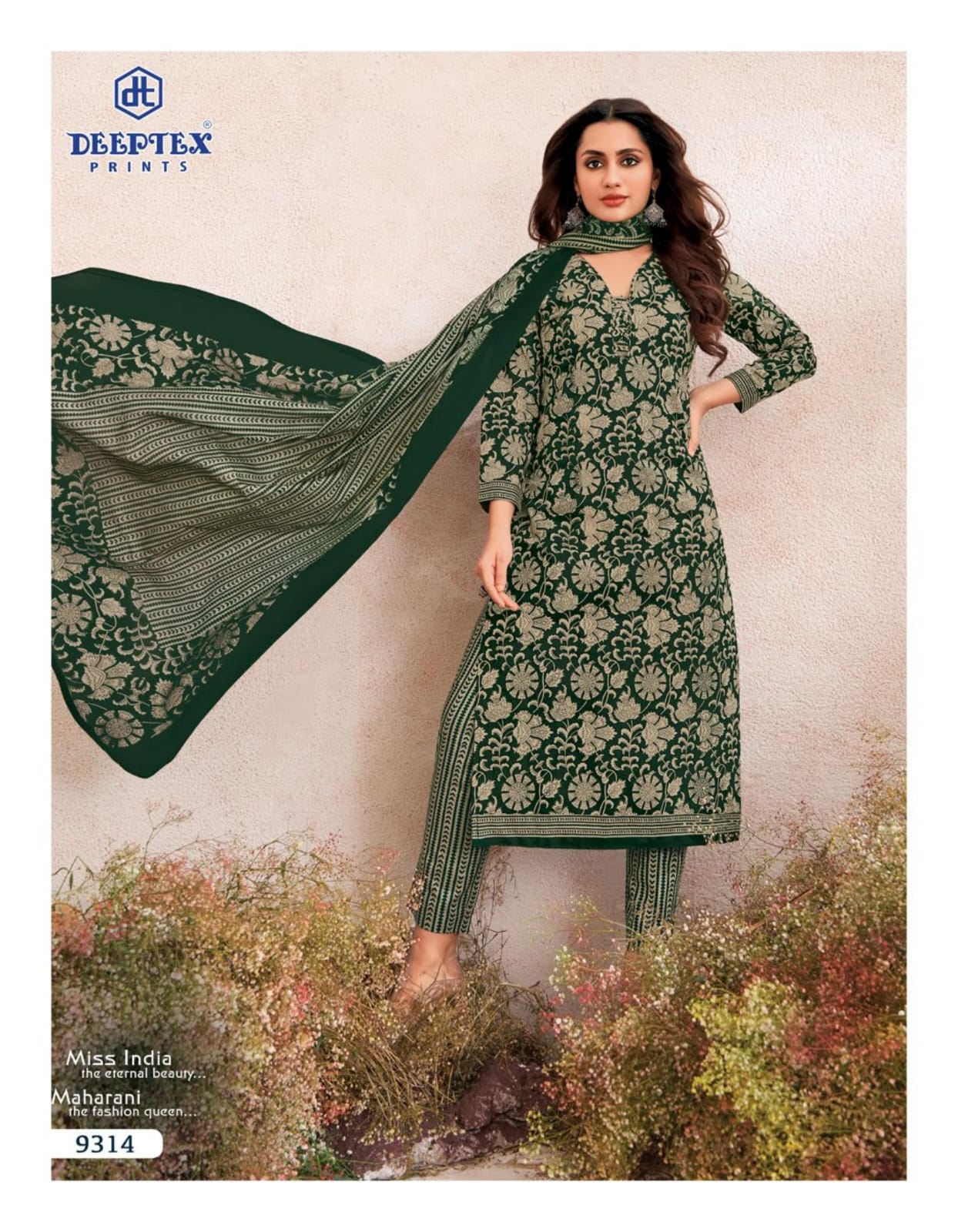 Miss India Vol 93 Deeptex Prints Cotton Dress Material Wholesaler India
