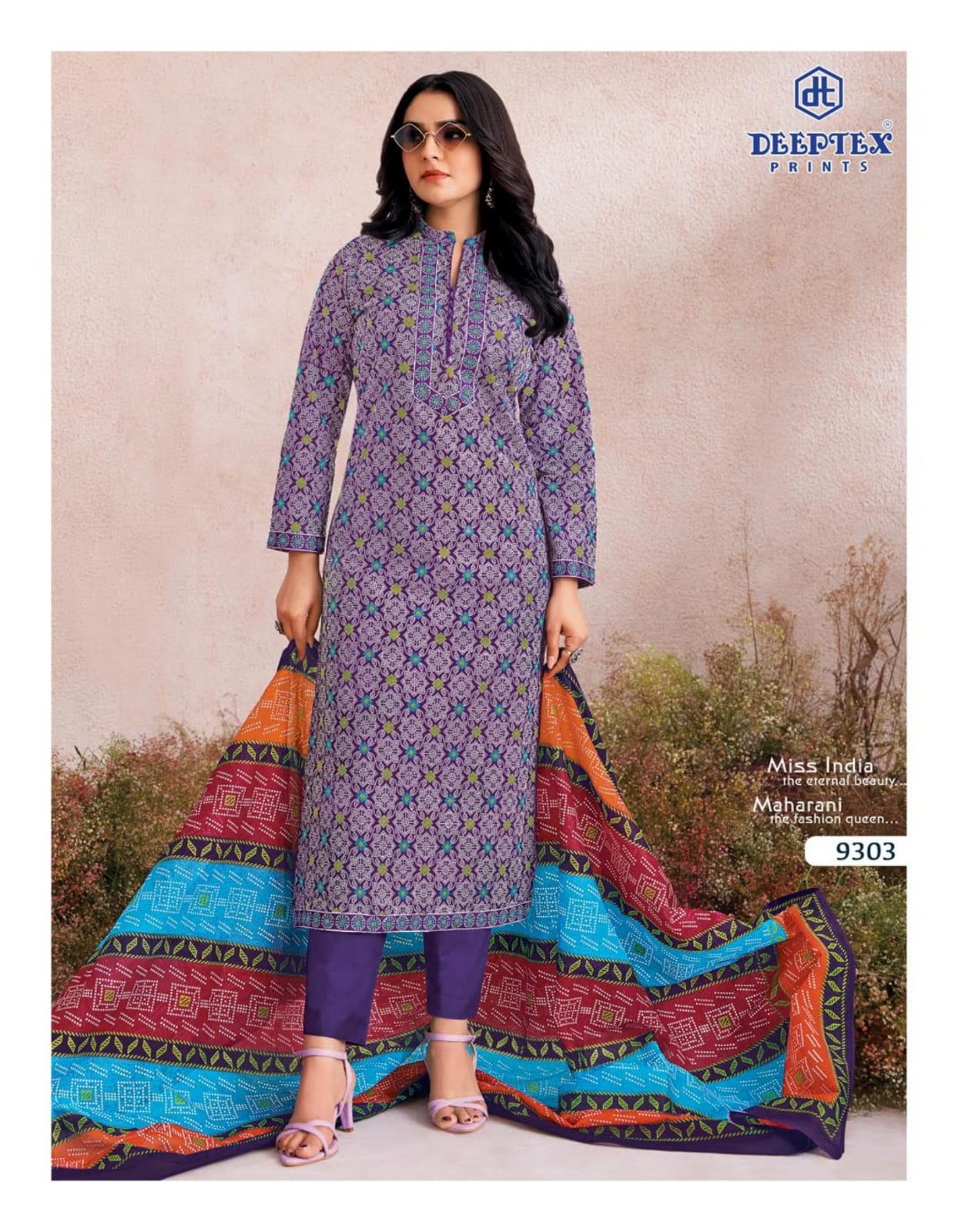 Miss India Vol 93 Deeptex Prints Cotton Dress Material Wholesaler India