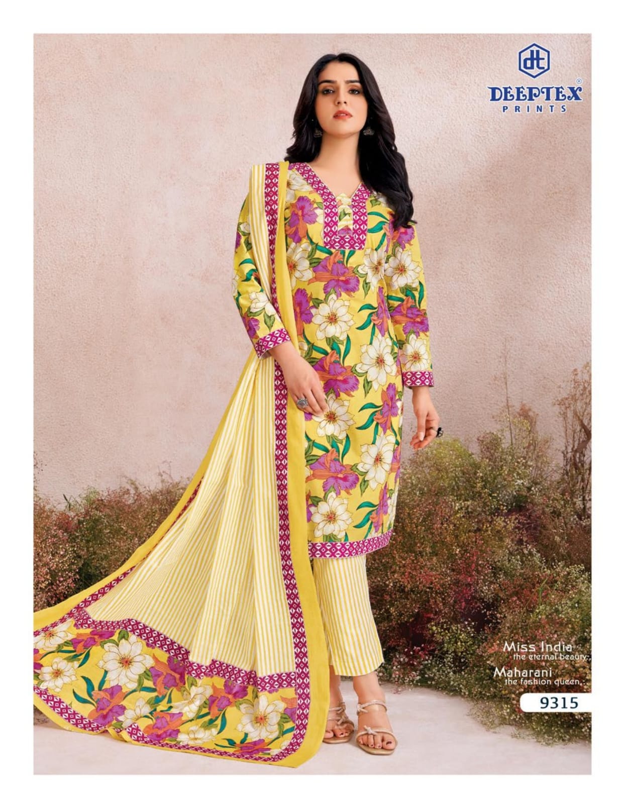 Miss India Vol 93 Deeptex Prints Cotton Dress Material Wholesaler India