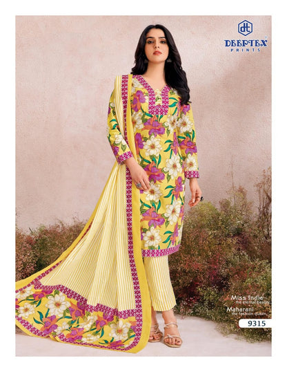 Miss India Vol 93 Deeptex Prints Cotton Dress Material Wholesaler India