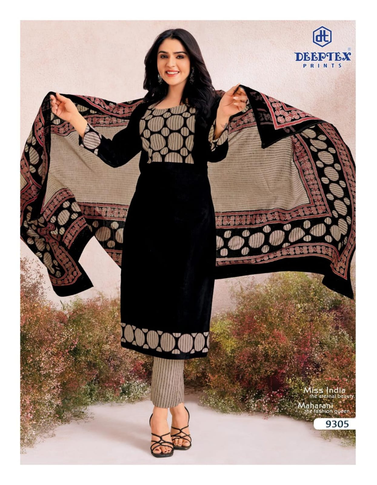 Miss India Vol 93 Deeptex Prints Cotton Dress Material Wholesaler India