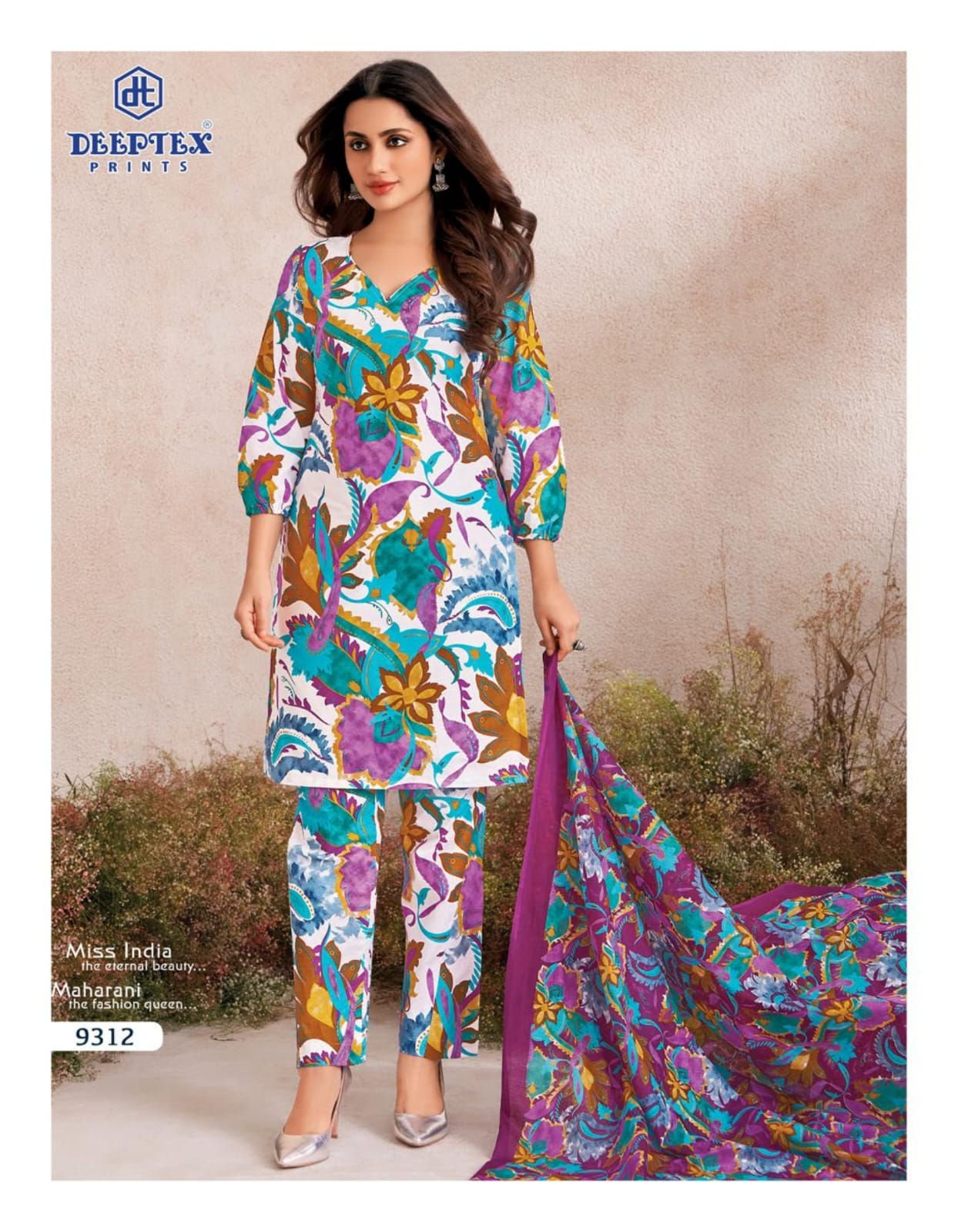 Miss India Vol 93 Deeptex Prints Cotton Dress Material Wholesaler India