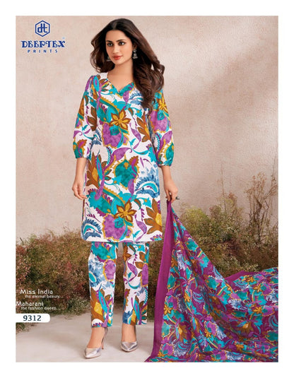 Miss India Vol 93 Deeptex Prints Cotton Dress Material Wholesaler India
