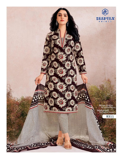 Miss India Vol 93 Deeptex Prints Cotton Dress Material Wholesaler India