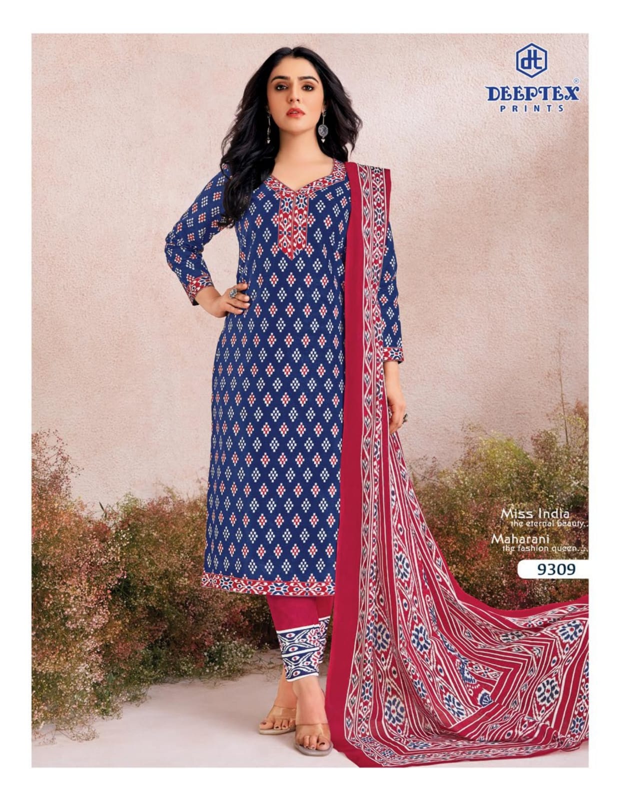 Miss India Vol 93 Deeptex Prints Cotton Dress Material Wholesaler India