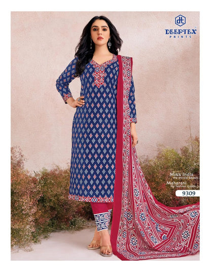 Miss India Vol 93 Deeptex Prints Cotton Dress Material Wholesaler India