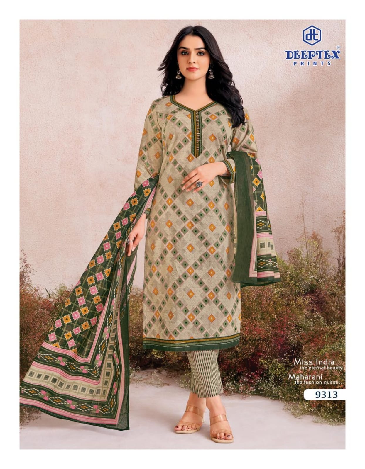 Miss India Vol 93 Deeptex Prints Cotton Dress Material Wholesaler India