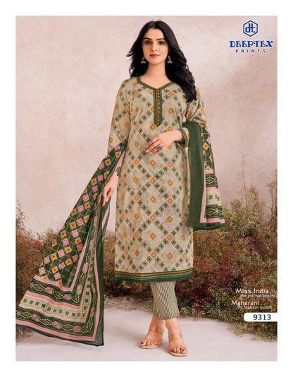 Miss India Vol 93 Deeptex Prints Cotton Dress Material Wholesaler India