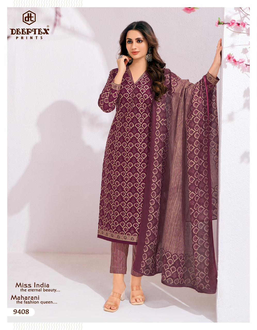 Miss India Vol 94 Deeptex Prints Cotton Dress Material Exporter India