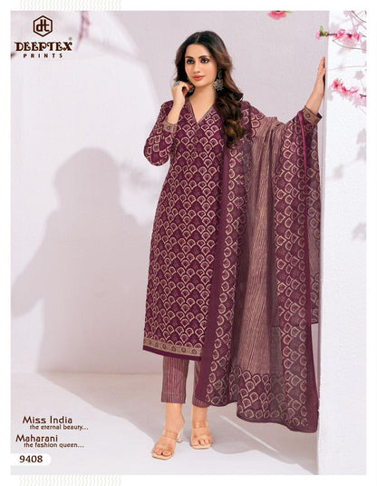 Miss India Vol 94 Deeptex Prints Cotton Dress Material Exporter India