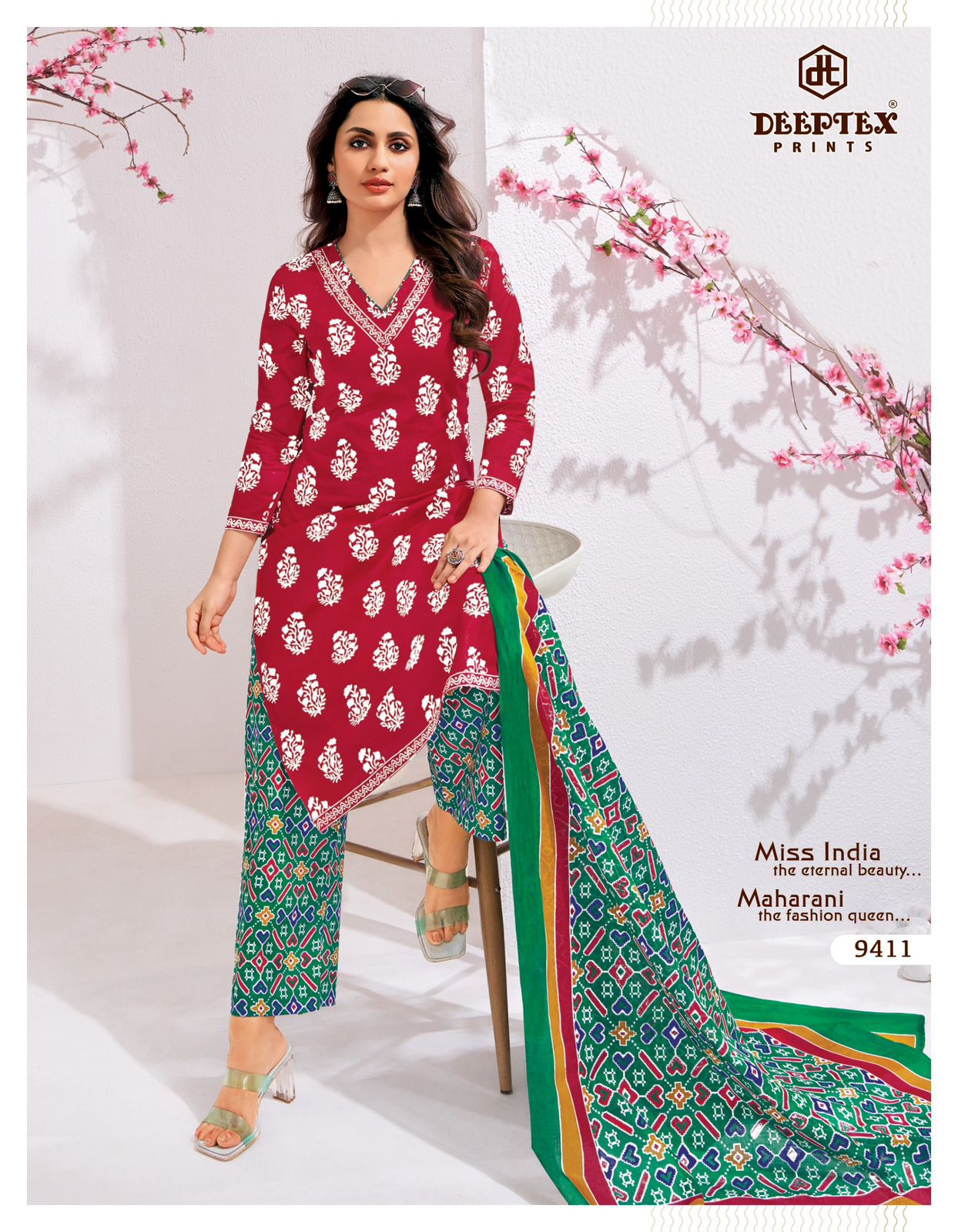 Miss India Vol 94 Deeptex Prints Cotton Dress Material Exporter India