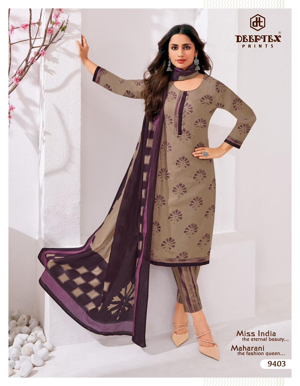 Miss India Vol 94 Deeptex Prints Cotton Dress Material Exporter India
