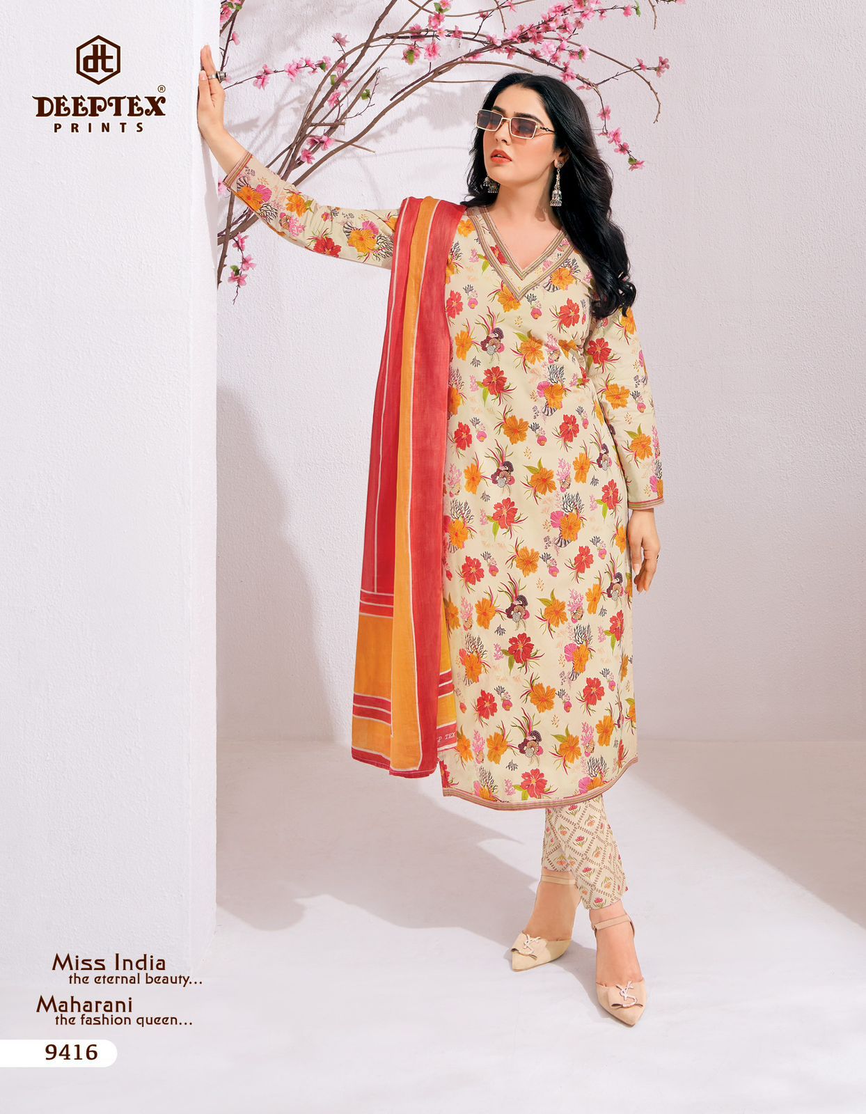 Miss India Vol 94 Deeptex Prints Cotton Dress Material Exporter India