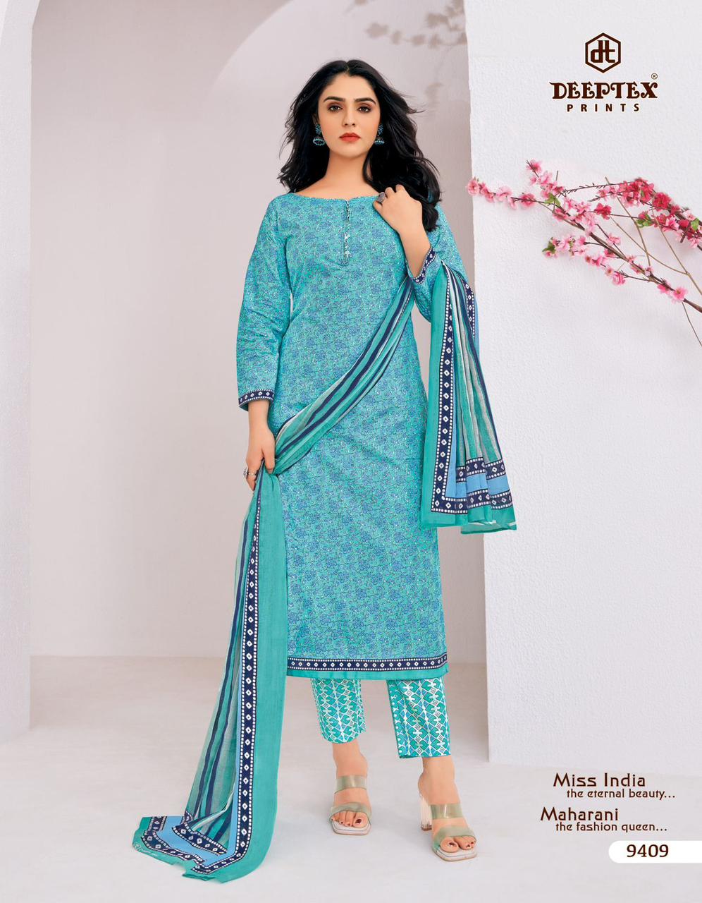 Miss India Vol 94 Deeptex Prints Cotton Dress Material Exporter India