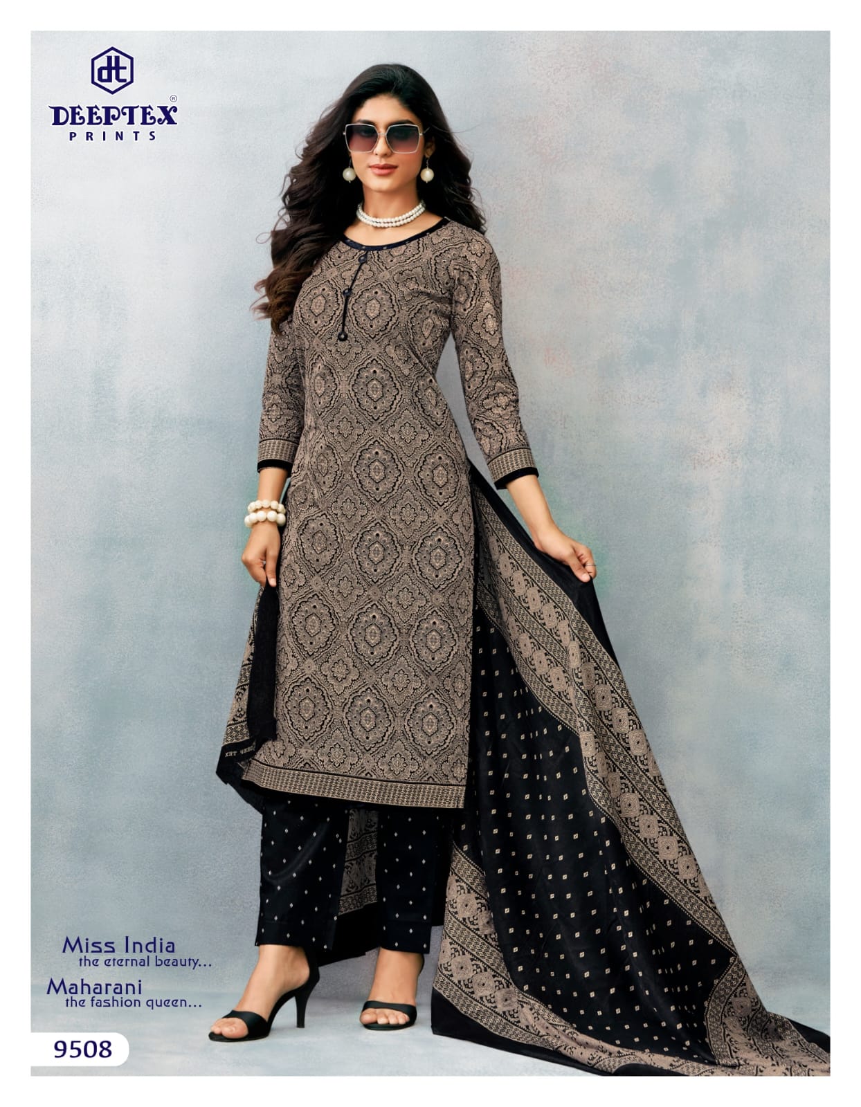 Miss India Vol 95 Deeptex Prints Cotton Dress Material Supplier Ahmedabad