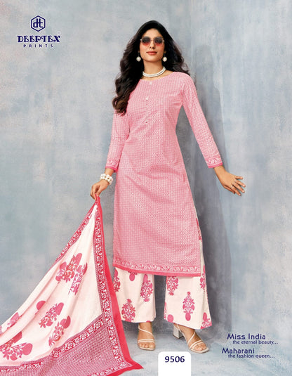 Miss India Vol 95 Deeptex Prints Cotton Dress Material Supplier Ahmedabad