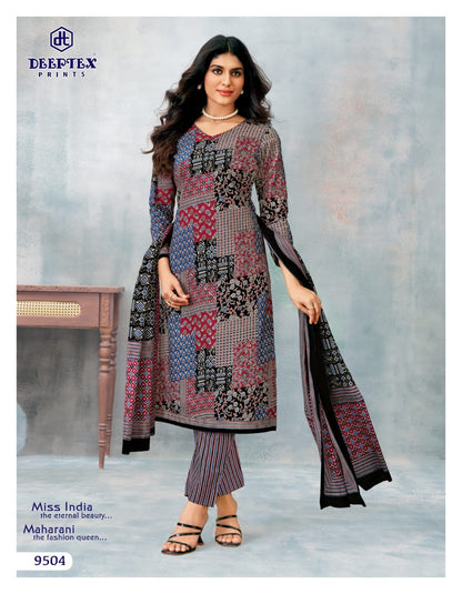 Miss India Vol 95 Deeptex Prints Cotton Dress Material Supplier Ahmedabad