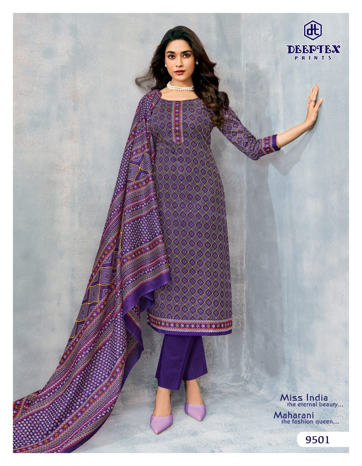 Miss India Vol 95 Deeptex Prints Cotton Dress Material Supplier Ahmedabad
