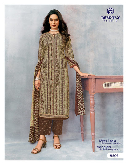Miss India Vol 95 Deeptex Prints Cotton Dress Material Supplier Ahmedabad